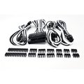 Micro Connectors Micro Connectors F04-245WBK-KIT Premium Sleeved PSU Cable Extension Kit; White & Black F04-245WBK-KIT